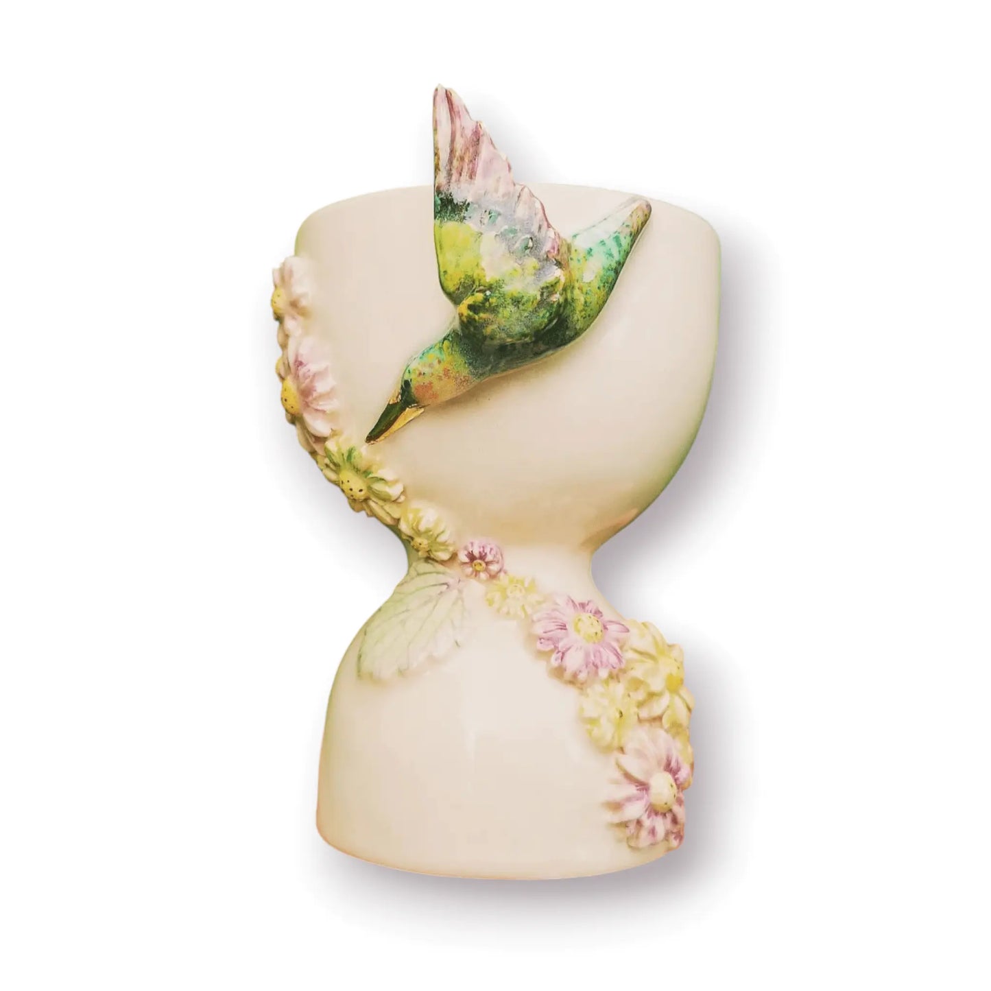 Copalera Sahumadora Colibrí y flores especial para rituales y ceremonias