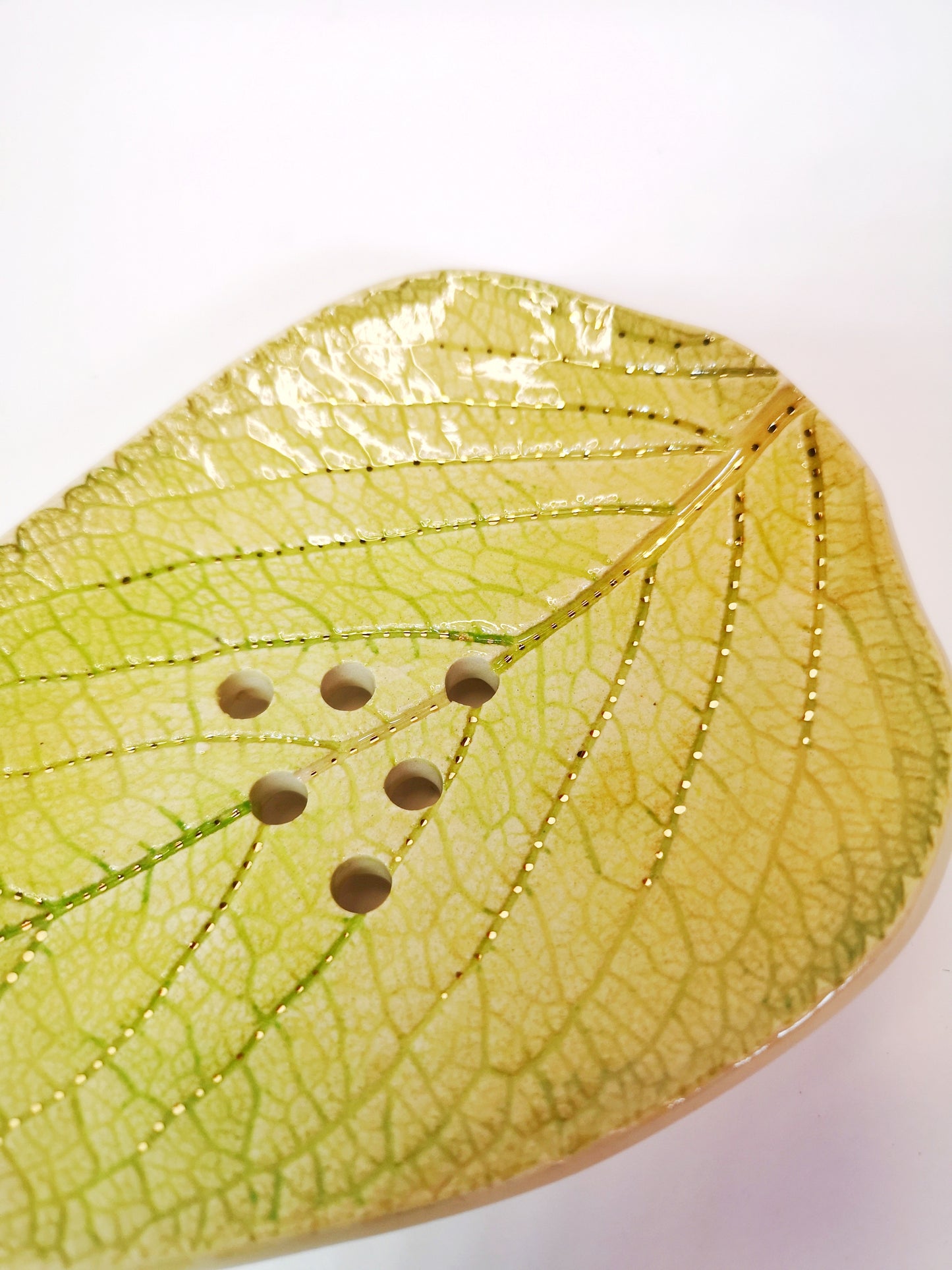 Jabonera Hoja